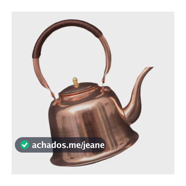 Chaleira Elétrica Retrô 1l Para Água Quente
