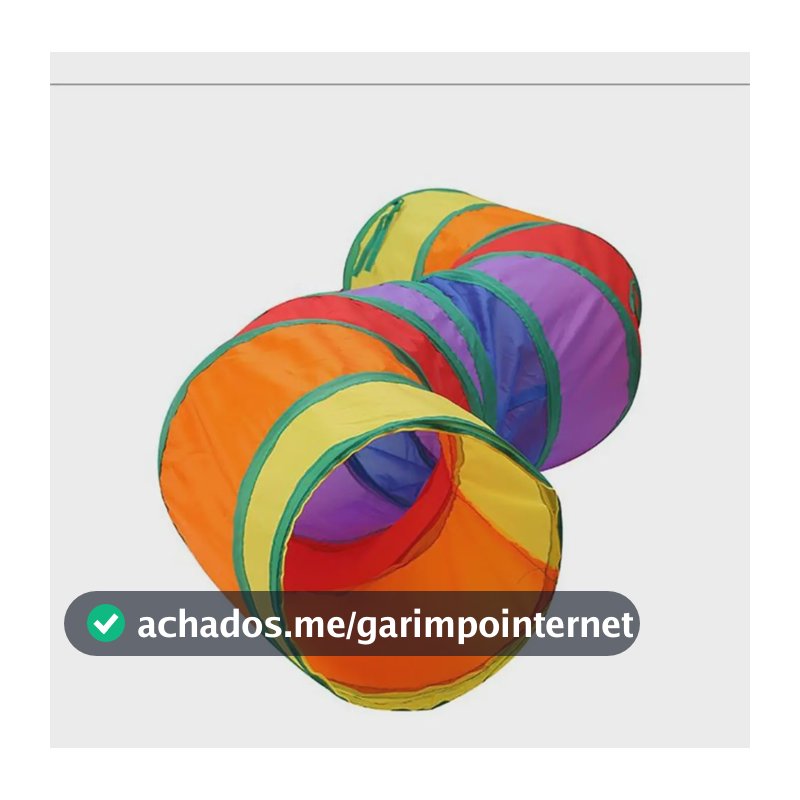 Túnel Labirinto Para Gatos Cães Interativo Cat Brinquedo Pet Cor Arco-íris S