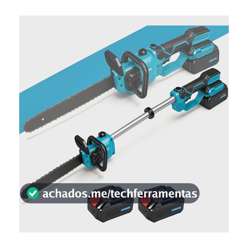 Motosserra Podador Telescópica 12 Pol 2 Baterias Dobevi 127/220v