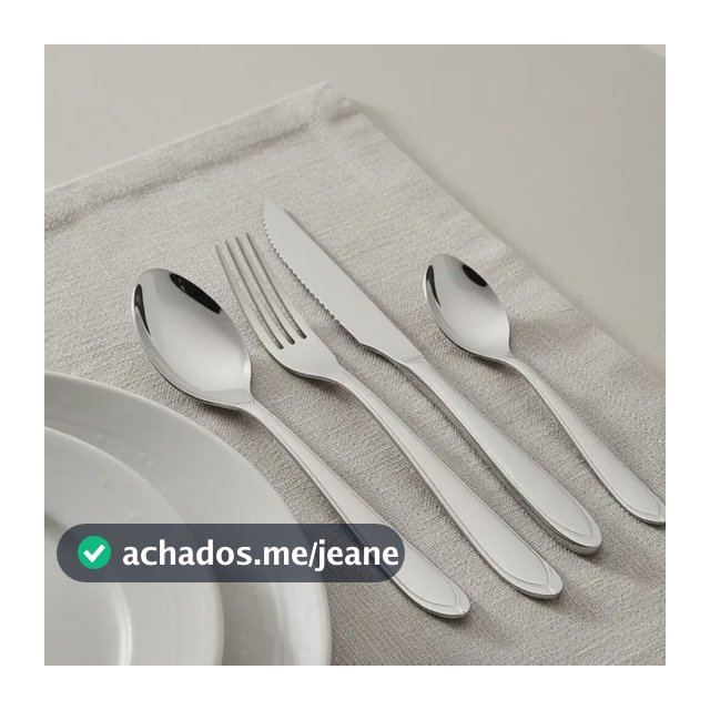 Faqueiro Tramontina Laguna Aço Inox 32 Peças Serve 8 Pessoas Prateado