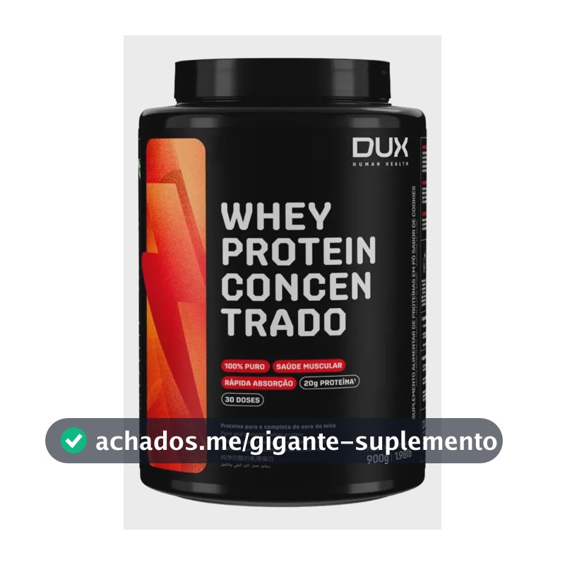 Dux Nutrition Whey Protein Concentrado Coco - 900g