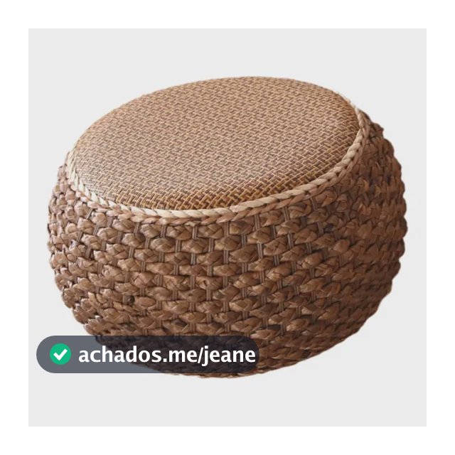 Rattan Pouf Sofá Otomano Fede