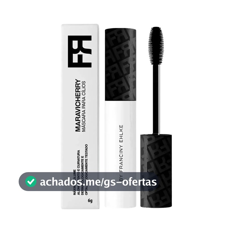 Máscara Para Cílios Maravicherry Fran By Franciny Ehlke Preto