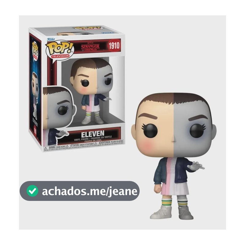 Boneco Funko Pop! Stranger Things Splits - Eleven