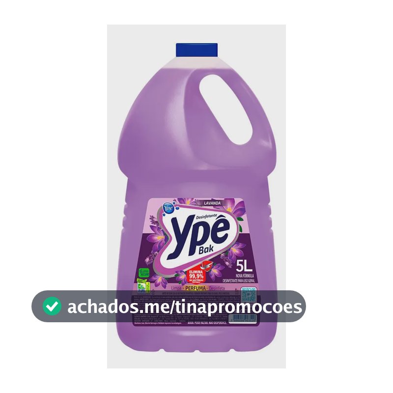 Desinfetante Ypê Bak Lavanda 5L