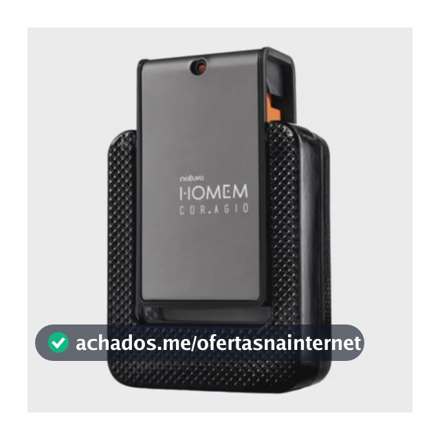 Deo Colônia Masculino Natura Homem Cor.agio 100 ml