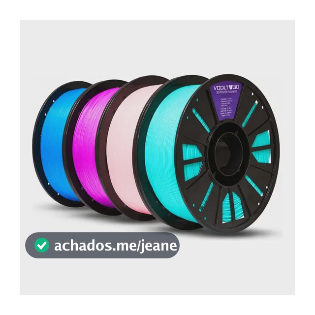 Filamento Pla 1.75mm Voolt3d 1kg - Alta Pureza High Speed