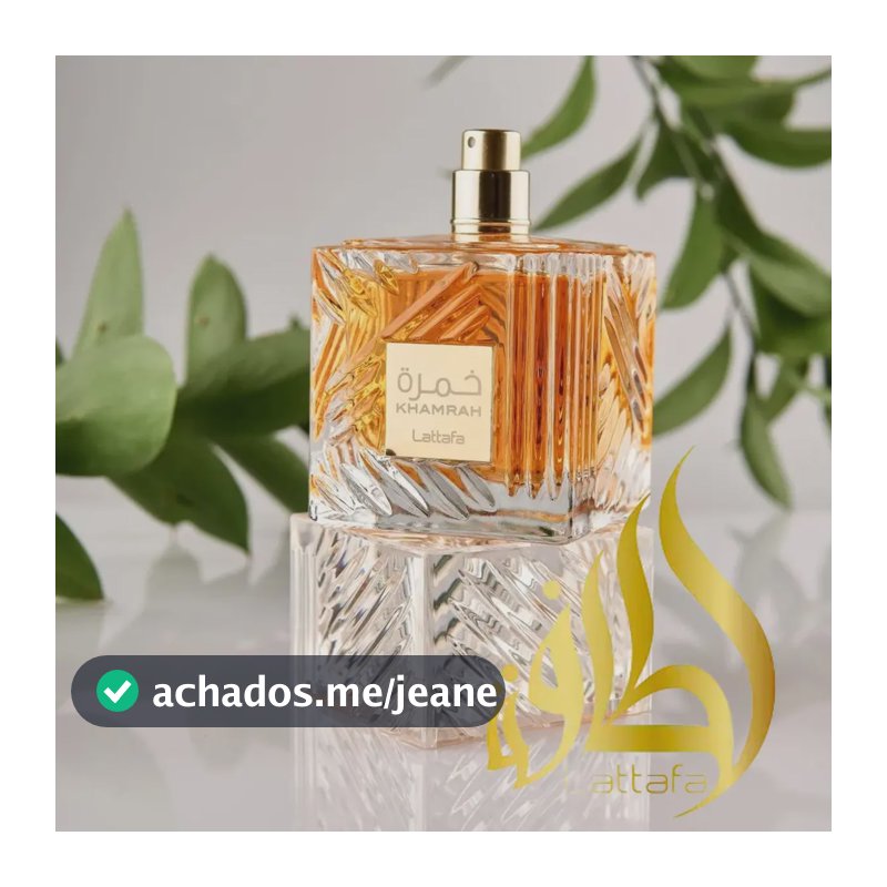Khamrah Eau de Parfum - 100ml - Lattafa - Perfume Árabe - unissex