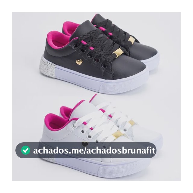 Kit 2 Tênis De Menina Leve E Confortavel 25 - 36 Envio Já