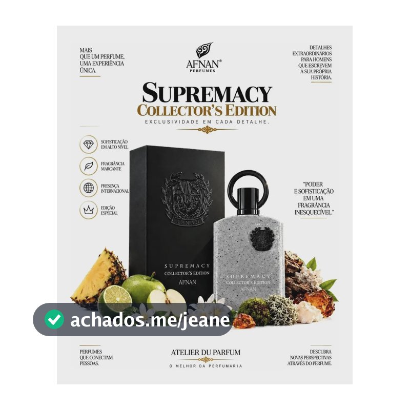 Perfume Afnan Supremacy Collectors Edition - Edp - 100ml