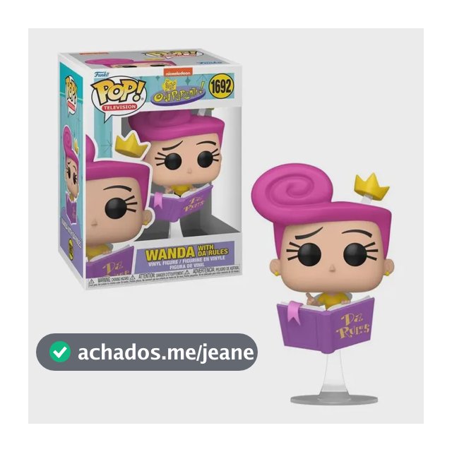Boneca Wanda Os Padrinhos Mágicos Pop Television Funko