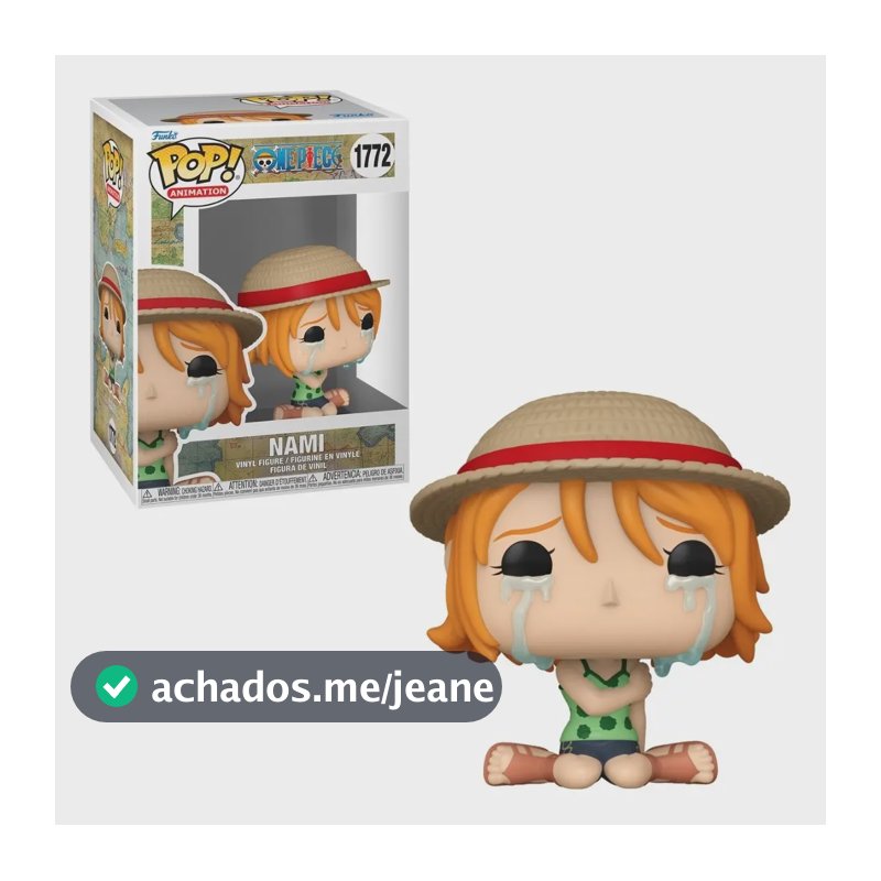 Boneco Funko Pop One Piece Nami Chorando - Candide