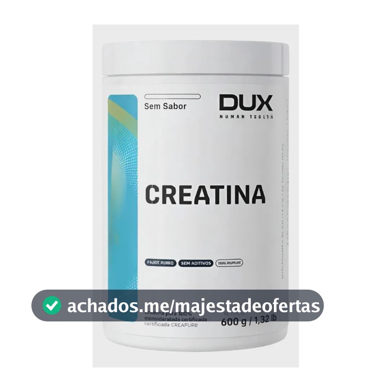 Creatina monohidratada Dux Human Health em pó Sem sabor x 600g