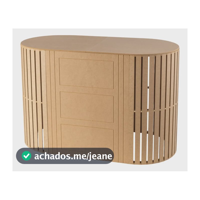 Mesa Oval Mdf Ripada Para Decoração De Festa