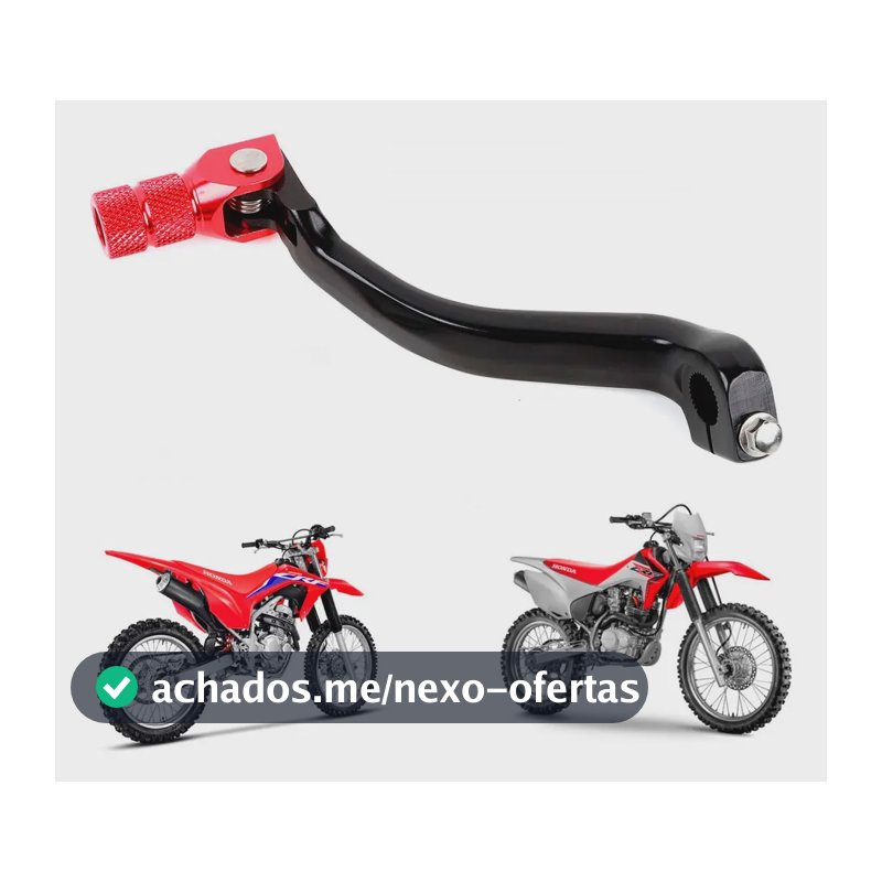 Pedal Marcha Cambio Alumínio Zeta Cr85+crf230+crf250f+longo
