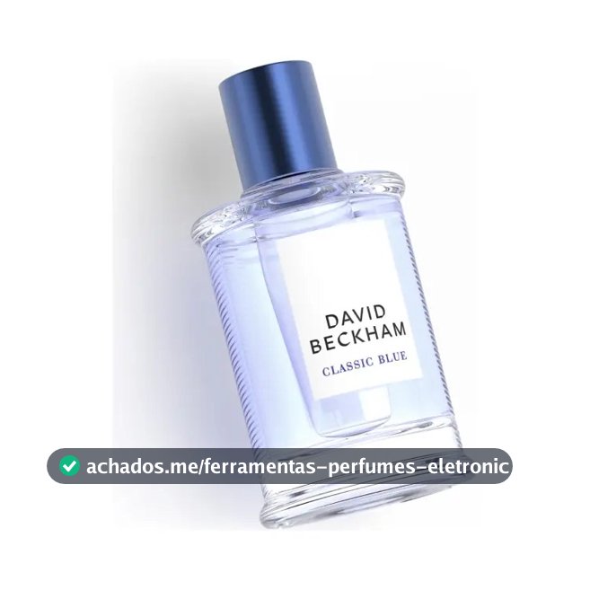 Perfume David Beckham Classic Blue Eau De Toilette Masculino 50ml