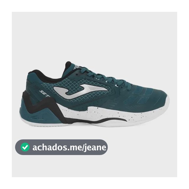 Tênis Joma Set Clay - Saibro Azul Petróleo