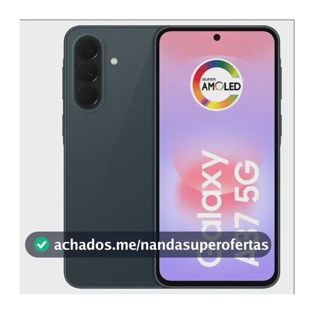 Celular Samsung Galaxy A37 5g 256gb, 8gb Ram, Câmera 50mp Verde-escuro