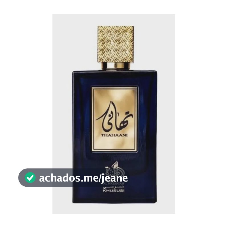 Al wataniah Thahaani Unissex Original Eau de parfum 100ml