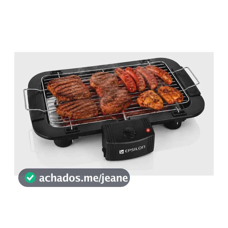 Eps-3091 Churrasqueira Elétrica Sem Fumaça Grill Ajuste de temperatura Epsilon