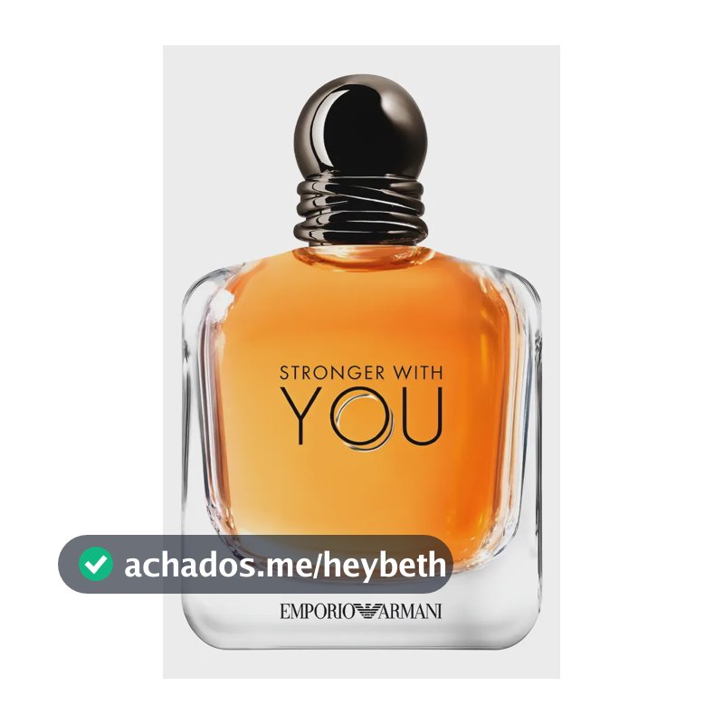 Giorgio Armani Stronger With You Edt Perfume Masculino 100ml