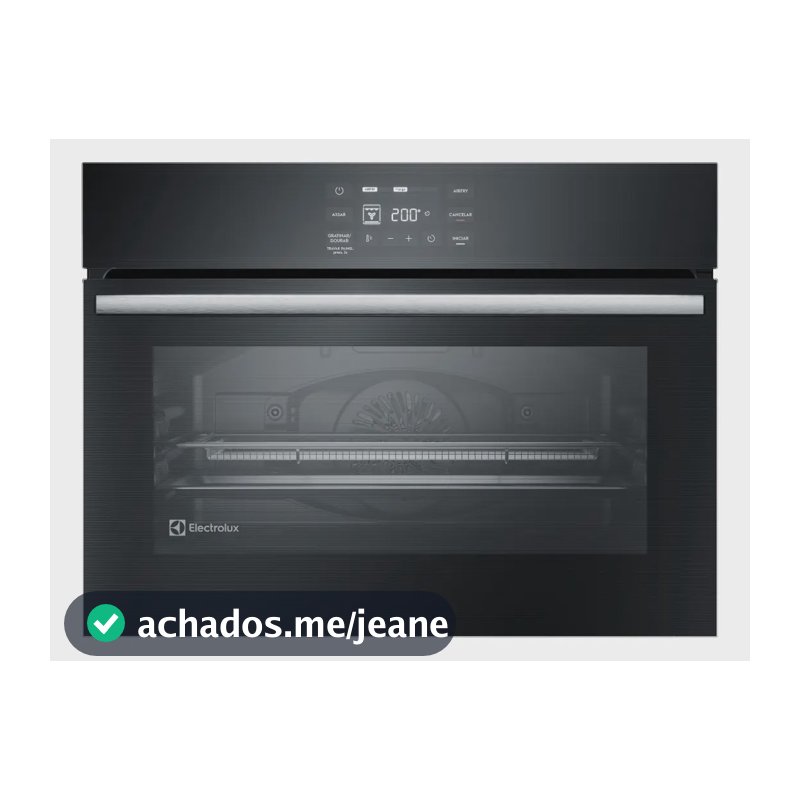 Forno De Embutir Elétrico Electrolux 50l Com Air Fryer Oe5ea Cor Preto