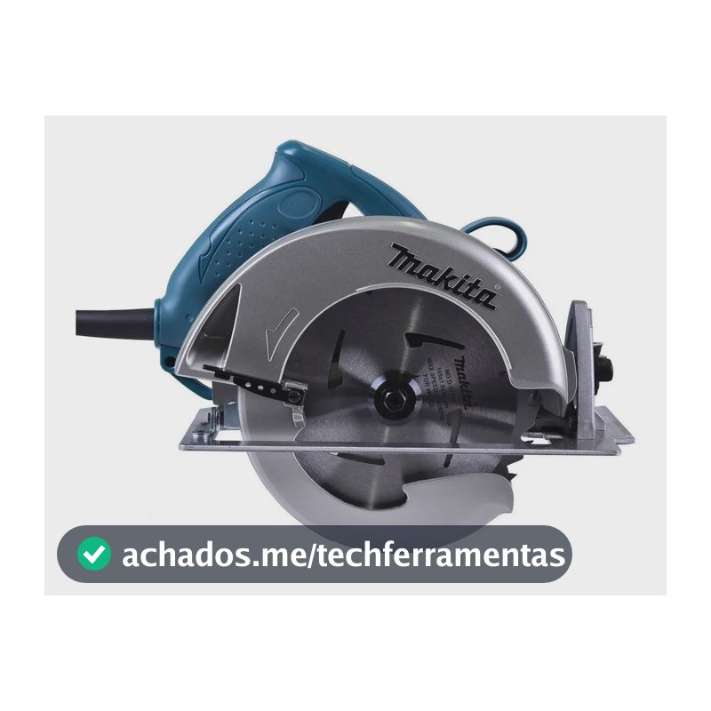 Serra circular elétrica Makita 5007N 185mm 1.8kW azul-turquesa