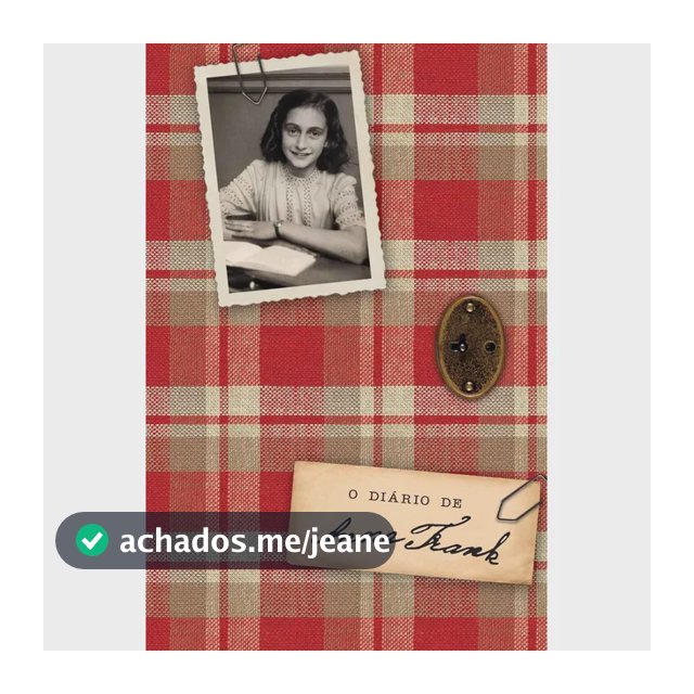 O diário de anne frank (edição oficial - capa dura) - Frank, Anne - Grupo Editorial Record - Capa Dura
