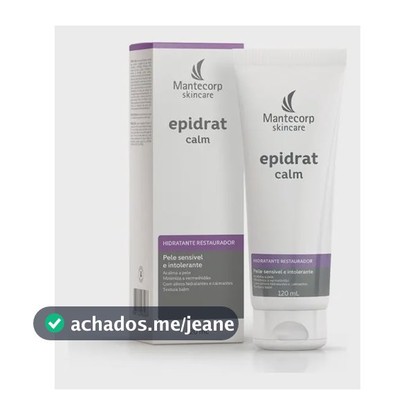 Hidratante Facial Epidrat Calm 120ml Mantecorp Skincare Todo Tipo De Pele Dia/noite