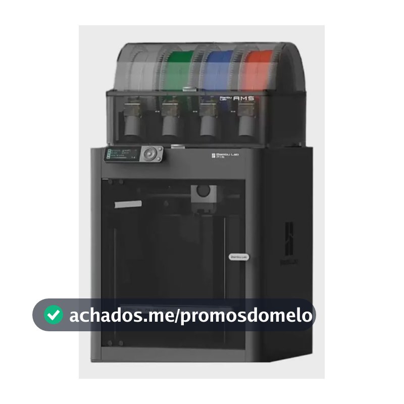 Impressora 3D Bambu Lab P1S combo Ams