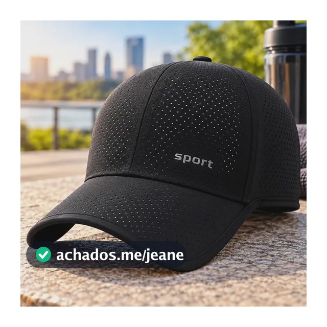 Boné Esportivo Confortável Secagem Rápida Academia Dry Fit