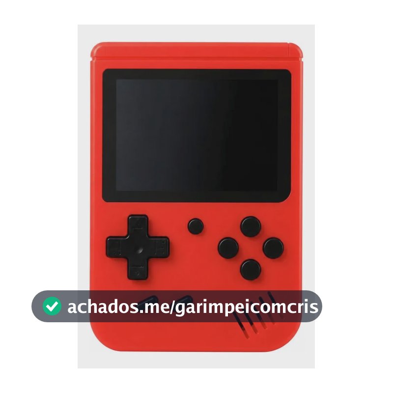Mini Game Retrô Portátil 400 Jogos Clássicos Conexão Tv Sortido