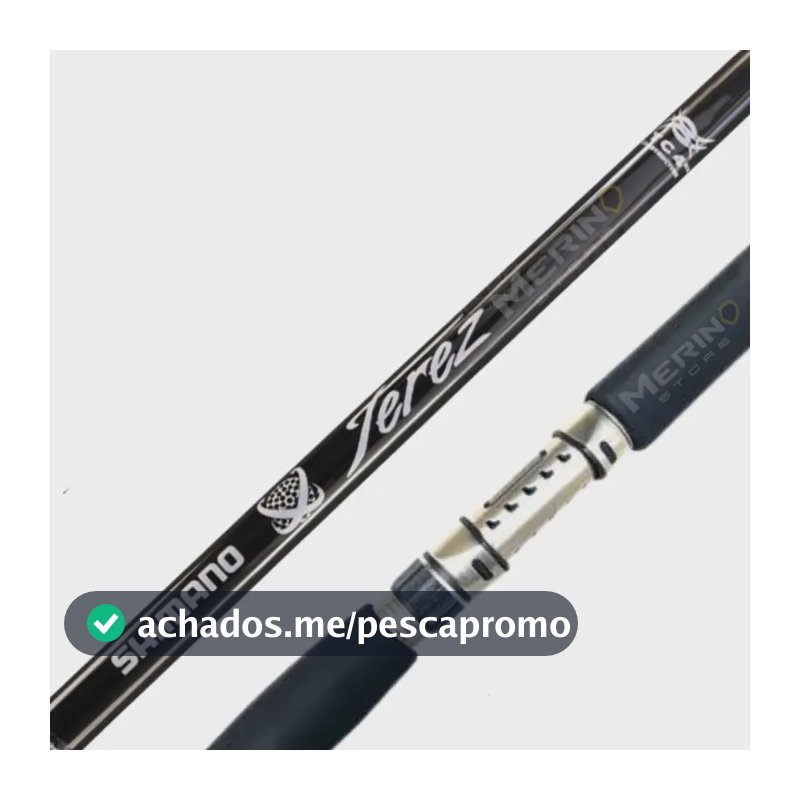 Vara Carretilha Shimano Terez 6'6  1,98m 80-200lb
