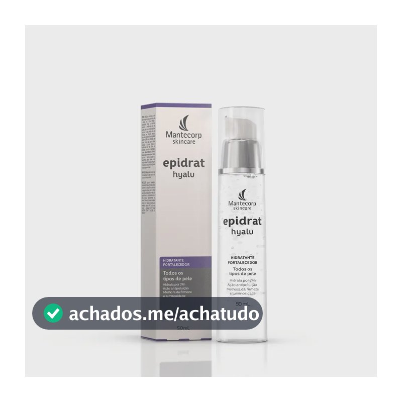 Hidratante Fortalecedor Epidrat Hyalu 50ml Mantecorp Todo Tipo De Pele Dia/noite