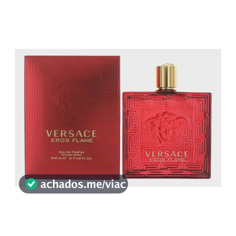 Versace Eros Flame Original EDP 200ml para masculino