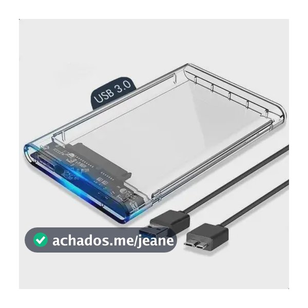 Case Slim Hd Ssd Adaptador Usb 3.0 Sata 3 Externo 6gbps Ps4
