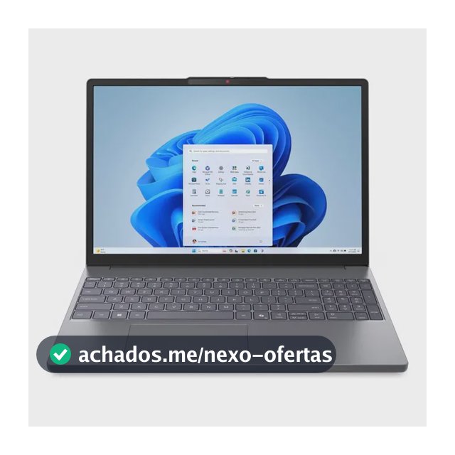 Notebook Lenovo Ideapad Slim 3i Intel Core 3 100u 8gb 512gb Ssd Windows 11 15.3 - 83nu0006br Luna Grey
