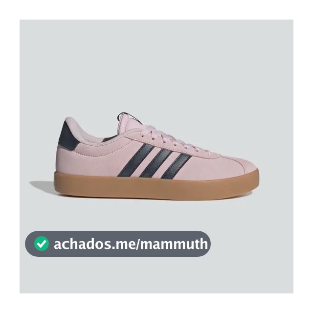 Tênis Feminino Vl Court 3.0 adidas Clpink/legink/gum3 Liso 36 Br