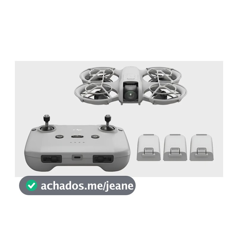 Drone Dji Neo Fly More Combo Cor Cinza Dji051 Cinza