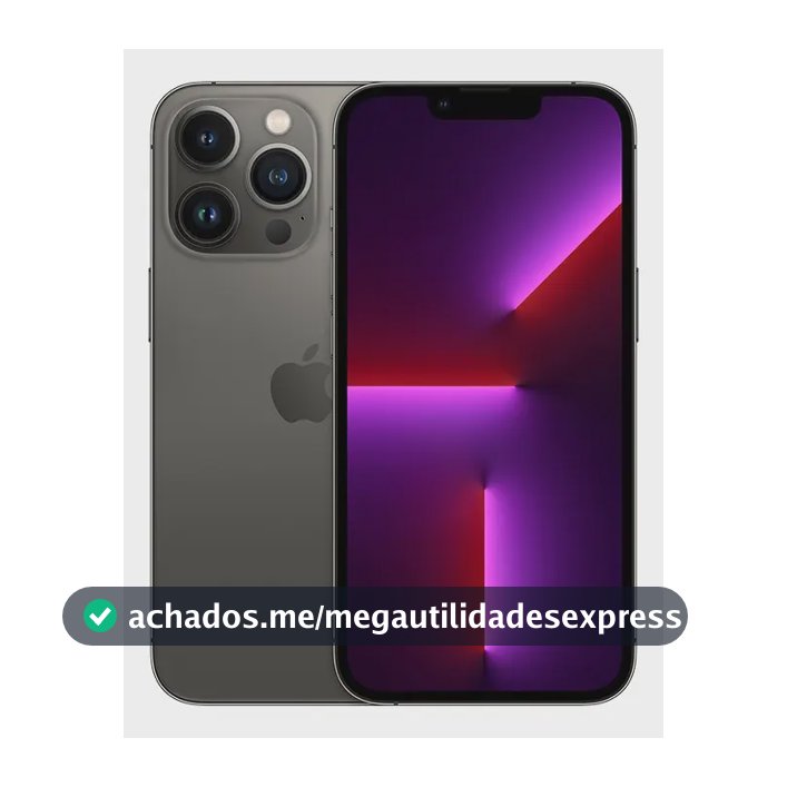 Apple iPhone 13 Pro (128 GB) - Grafite (Novo com caixa aberta)