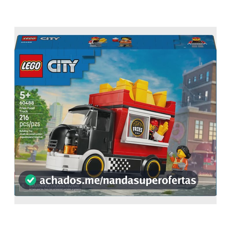 Lego City - Food Truck de Batatas Fritas #60488