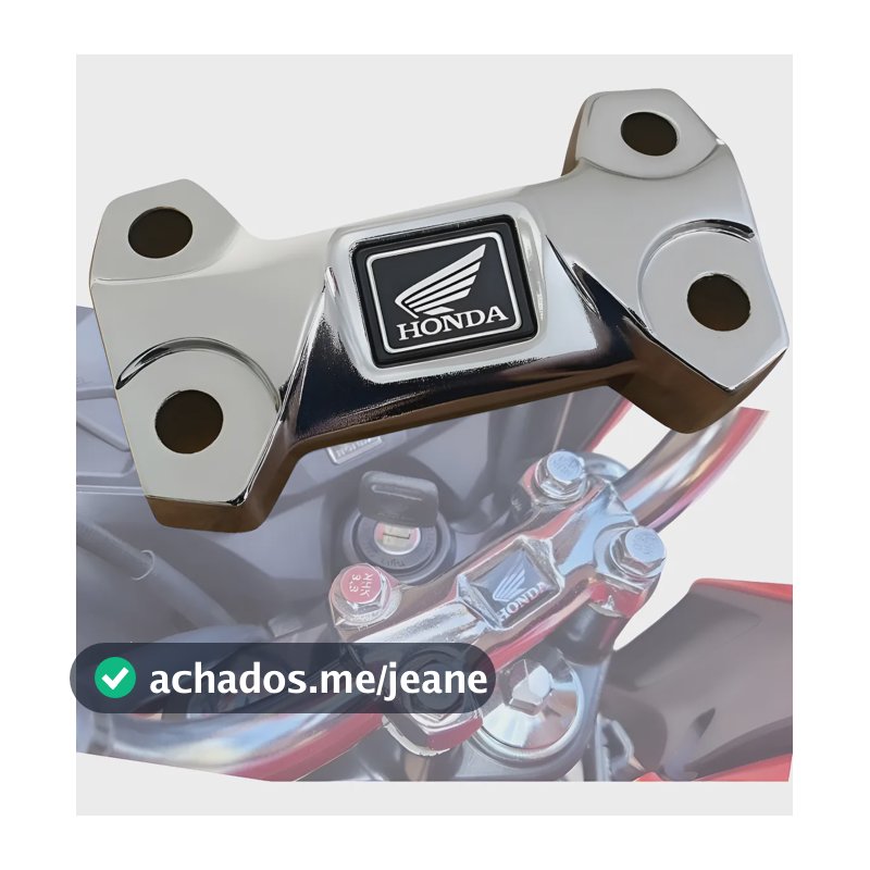Cadeado Mesa Mesinha Guidao Trava Cromado Fan Titan 150 160 Cromado