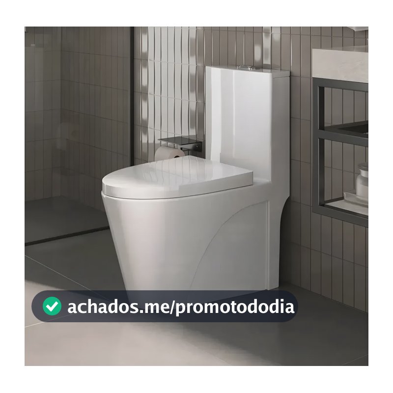 Vaso Sanitário Tubrax Monobloco Vab0002 Caixa Acoplada Compl Branco