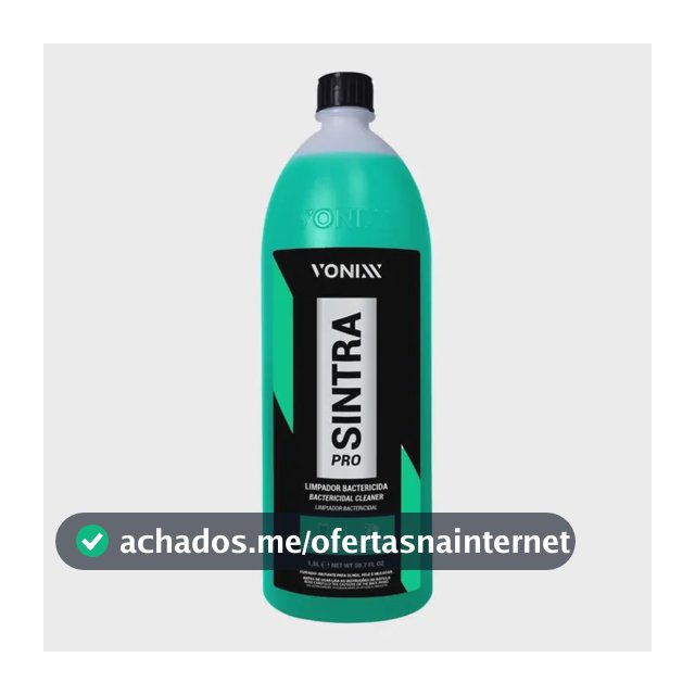 Sintra Pro Limpeza Interna De Veiculos Vonixx 1,5l