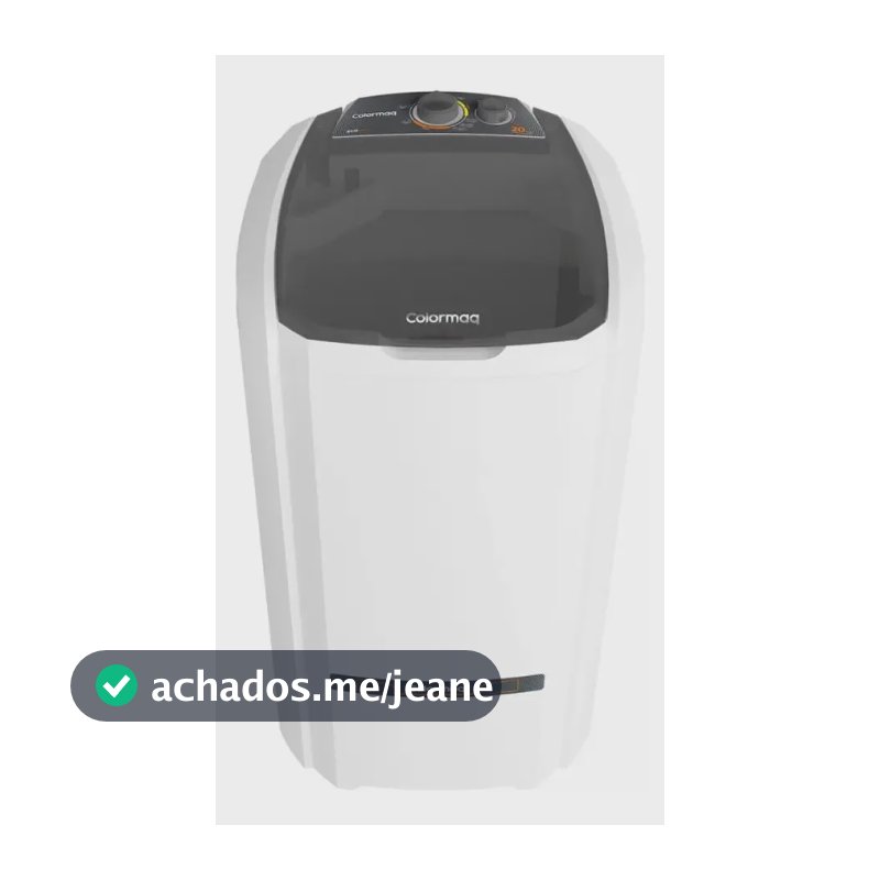 Lavadora De Roupas Semiautomática Lcs 20 20kg Colormaq Branco