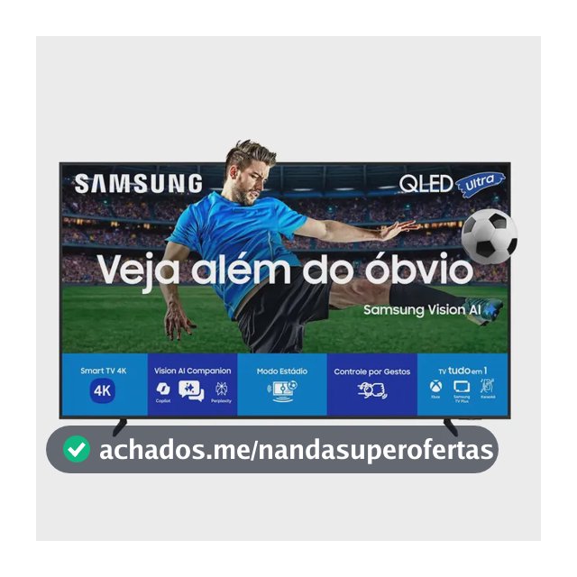 Samsung Vision AI TV 85" QLED Ultra 4K Q7F 2025