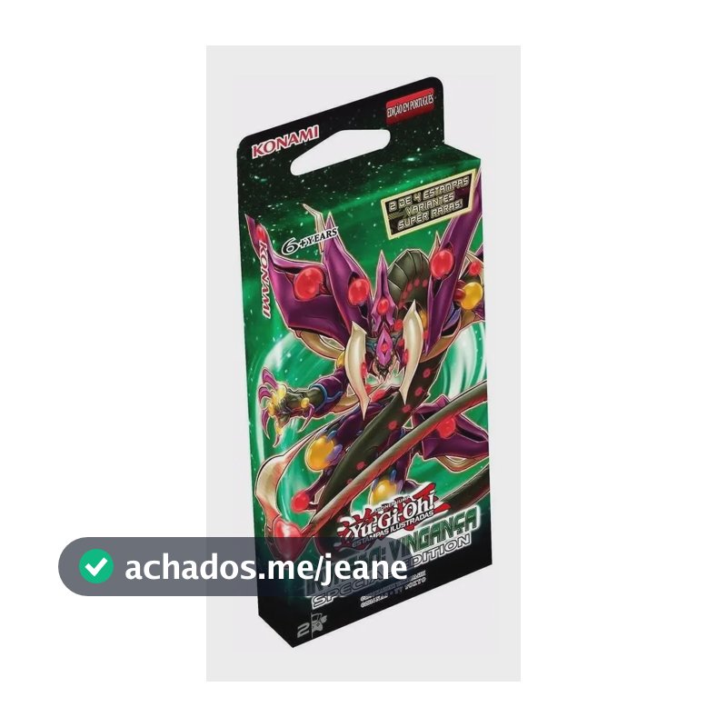 Yugioh Invasão Vingança Edição Especial Invasion Vengeance