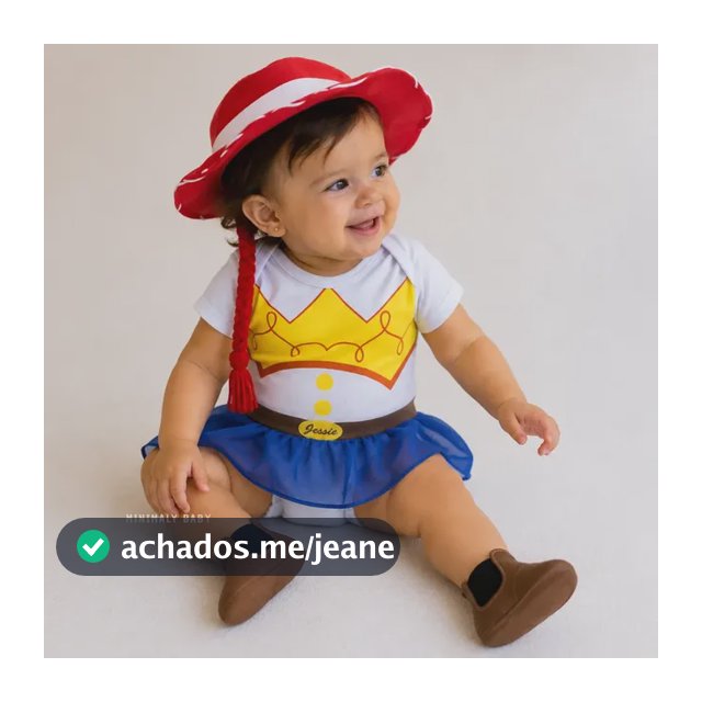 Kit Body Bebê Jessie Menina Toy Story Com Chapéu + Botinhas