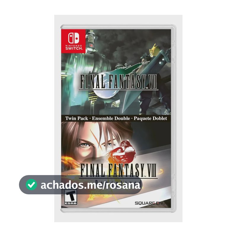 Final Fantasy Vii & Final Fantasy Viii Remastered Twin - Nsw