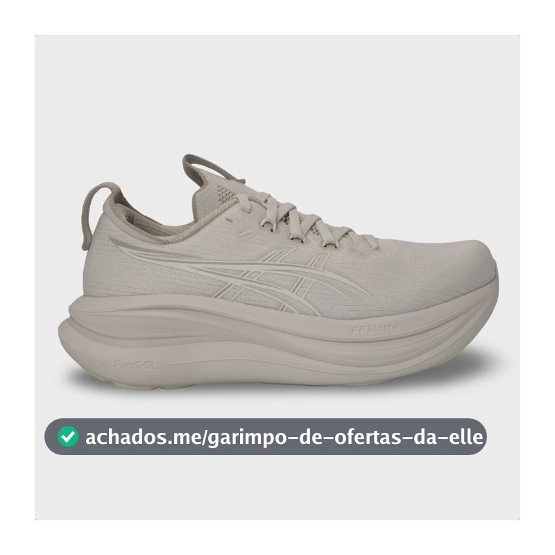 Tênis Asics Feminino Gel-nimbus 28 Corrida Performance Nude 38 Br